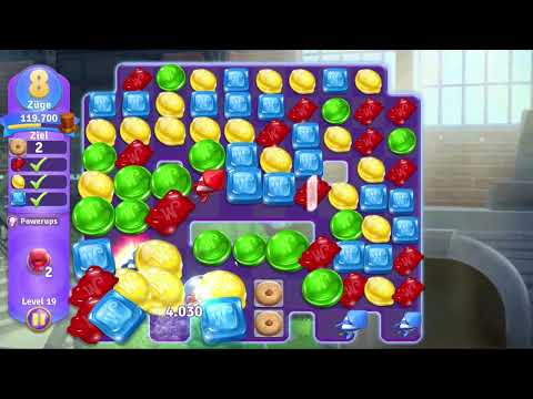 Wonka's World of Candy Level 19 no booster [Gameplay Walkthrough] [Zynga]