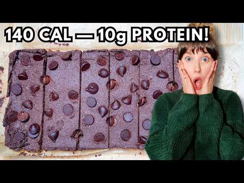 Homemade Protein Bars ๐ช๐ผ Low calorie, gluten-free, & plant-based ๐ฑ