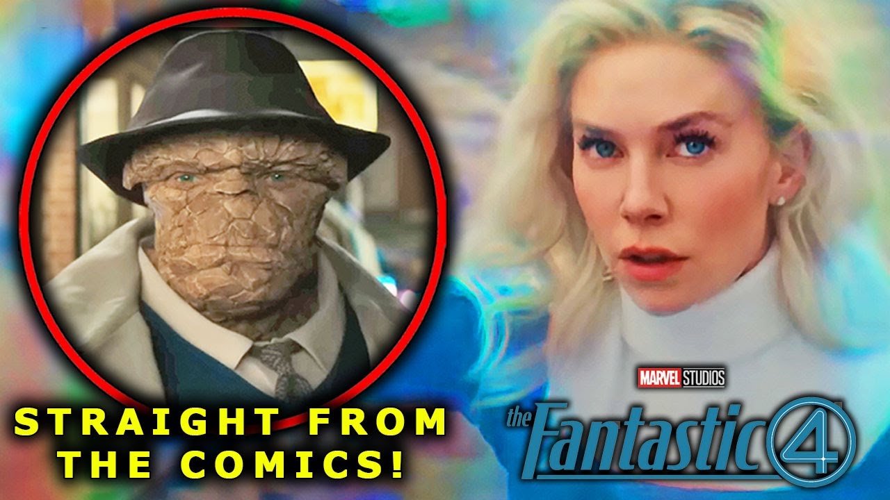 FANTASTIC FOUR FIRST STEPS TRAILER BREAKDOWN! Galactus Explained | Easter Eggs & Plot Breakdown!