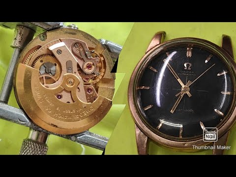 How to repair an Omega Seamaster watch? Assembly & Disassembly of Omega Cal.503
