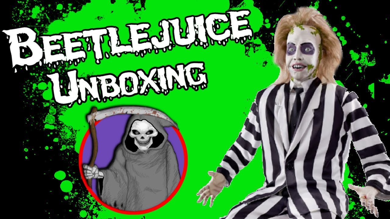 Beetlejuice animatronic UNBOXING/SETUP/DEMO! - Spirit Halloween 2021