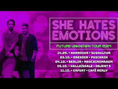 SHE HATES EMOTIONS - "Future Unknown" - Tour ( Live im Nerly Cafe in Erfurt) --- MEIN Rückblick