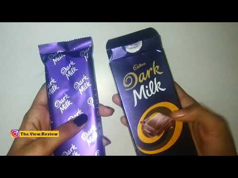 Trying The New Cadbury Dark Milk Original Chocolate| Review in Hindi | The View Review