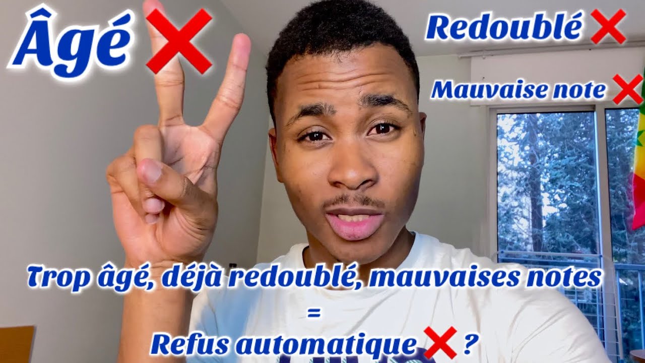 Risque de refus à cause de l’âge, redoublement ou mauvaise note ?