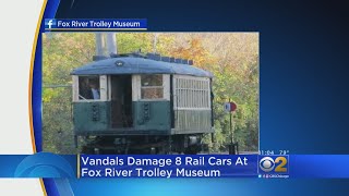 Elgin Trolley Museum Vandalized