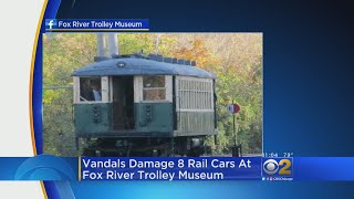 Elgin Trolley Museum Vandalized
