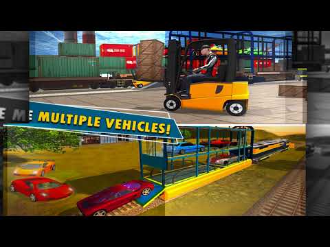 Smart Car Parking Train Driving 2018: Multi Level Video