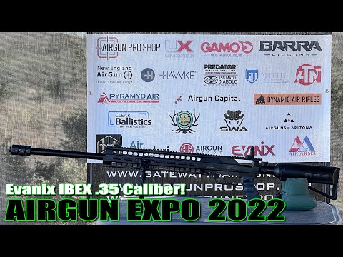 AE22 - Let’s check out the Evanix IBEX .35 Caliber sent to us by New England Airgun