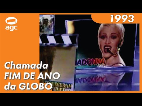 Chamada Fim de Ano REDE GLOBO -  1993
