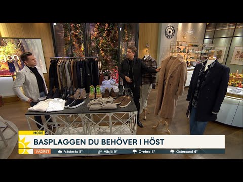 Så stylar du basplaggen i höst: ”Människor är som snyggast när de är bekväma i… - Nyhetsmorgon (TV4)
