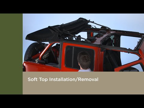 Soft Top Installation And Removal | How To | 2019 Jeep Wrangler