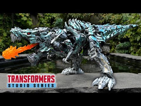 The BIGGEST Studio Series Figure YET! Transformers AGE OF EXTINCTION Titan Class GRIMLOCK Review!
