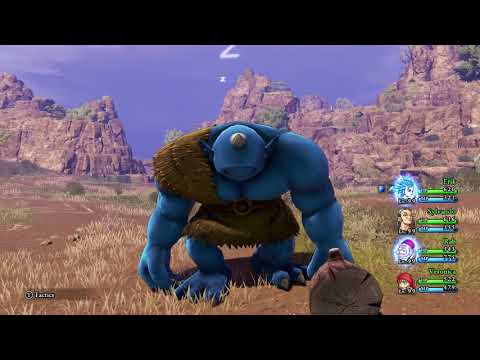 Erik dual wield daggers combo - DRAGON QUEST XI