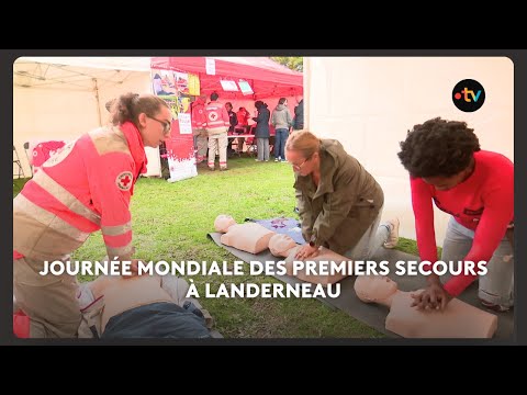 Journée mondiale des premiers secours à Landerneau