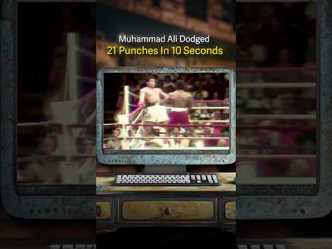 ​Ali Dodged 21 Punches in 10 Seconds!