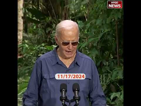 BIDEN authorized Ukraine long-range missiles, takes no questions; 'no secret I'm leaving office Jan
