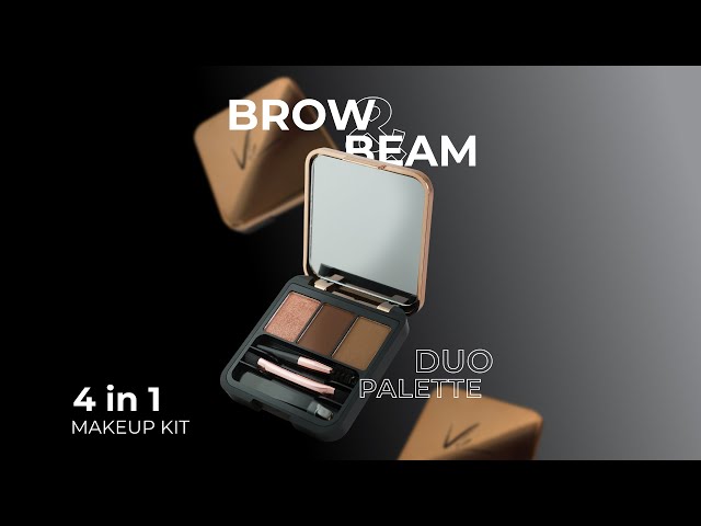 VIE - BROW & BEAM DUO PALETTE (SHAPE PLAY)