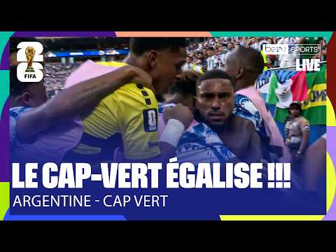 LIVE - LE CAP-VERT ÉGALISE CONTRE L'ARGENTINE !!! C'EST FOU !