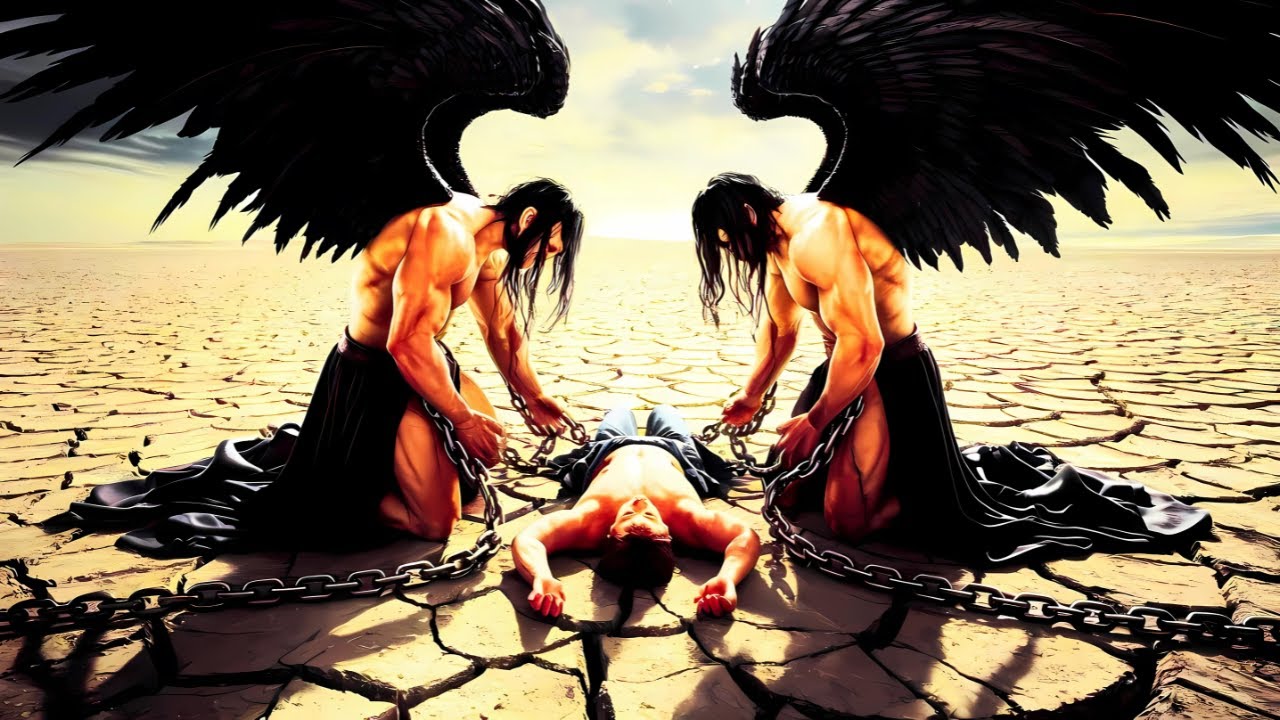 Isto é o que os anjos RAFAEL e MIGUEL fizeram para prender Azazel e Samyaza