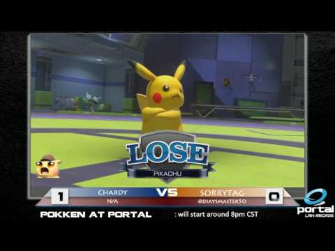 Chardy vs Sorrytag - Pokken at Portal - 8/30/16