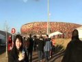 Walk To Soccer City Stadium Johannesburg South Africa World Cup 2010