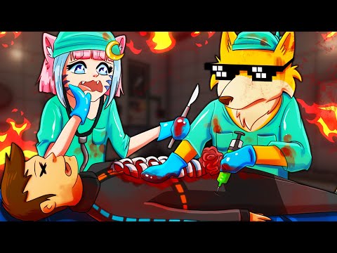 2 IDIOTI ESEGUONO UN INTERVENTO CHIRURGICO FINITO MALISSIMO CON @Illya ! GLI HO STACCATO UN BRACCIO!