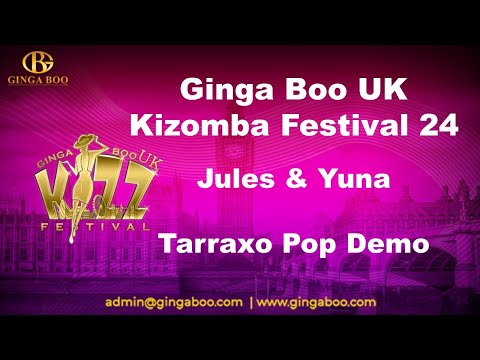 Kizomba London-Jules & Yuna Tarraxo Pop GBKF UK 7-9th June  24 #kizombaclasseslondon #kizombalondon