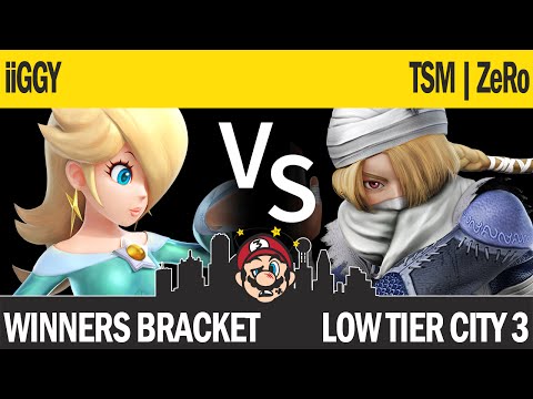 LTC3 Smash4 - iiGGY (Rosalina) vs TSM | ZeRo (Sheik) - Winners Bracket