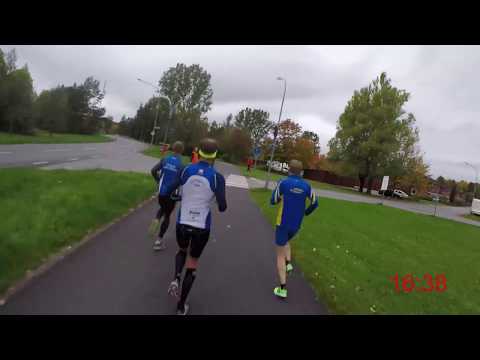 Hostruset 2017 - 5 km (Löparperspektiv)