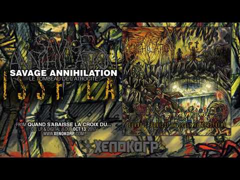 SAVAGE ANNIHILATION "Le tombeau de l'atrocité"