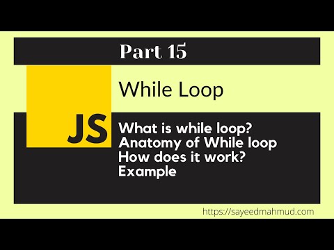 Javascript Bangla Tutorial Part 15 Latest 2021 Javascript For Beginners While Loop