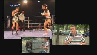 Boxe féminine: Nadya Hokmi déterminée! (Lingolsheim)