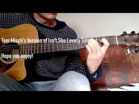 Isn't She Lovely- Tom Misch Version : Guitar Tutorial