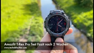 Amazfit T Rex Pro Smartwatch mit GPS Test 2024