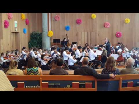 Young Peoples Chamber Orchestra plays "Mystical Towers" by J. Woolstenhulme