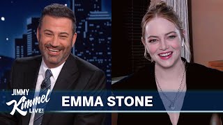 Emma Stone on Crying in Front of Celebrities, Loving Steve Martin & Playing Cruella video
