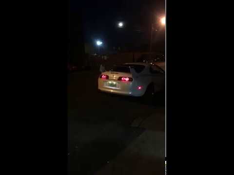 Big turbo 2JZ Supra Anti lag