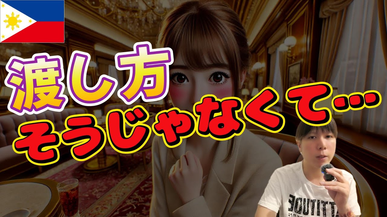 フィリピンパブ嬢とお金 YouTubeサムネイル