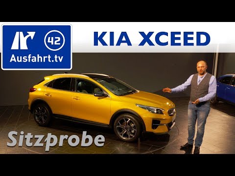 2019 KIA Xceed - Sitzprobe, Weltpremiere, kein Test