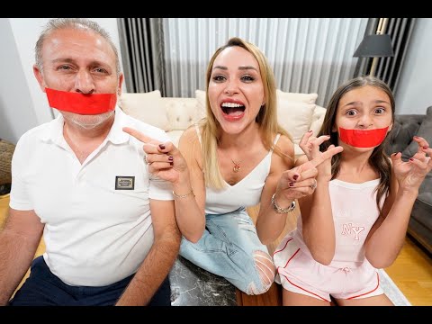 VLOG OF NOT BEING ABLE TO SPEAK FOR 24 HOURS! WE ARE LOOKING FOR A ROOM SET FOR LINA!