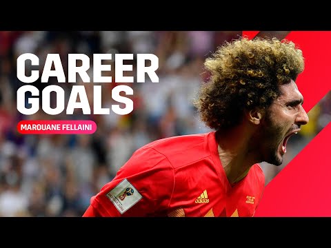 All 18 international goals scored by Marouane Fellaini ⚽️ | #REDDEVILS