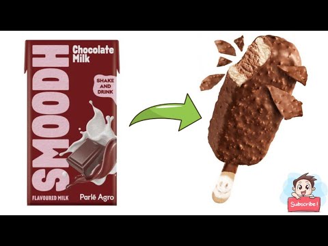 SMOODH Chocolate Milkshake Ice cream || Kulfi #chocolateicecream
