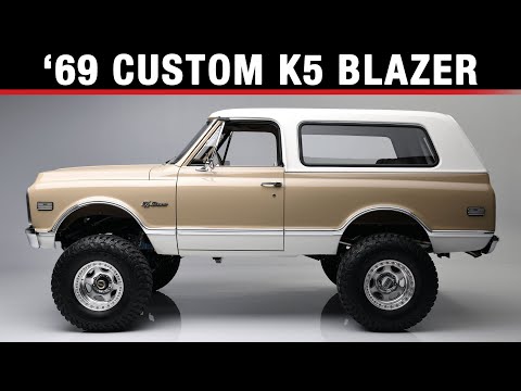 Custom 1969 Chevrolet K5 Blazer - BARRETT-JACKSON