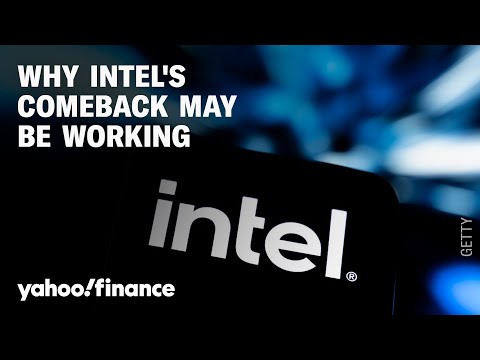 Intel stock hits 52-week high, plus excitement builds over new high-powered laptop chip