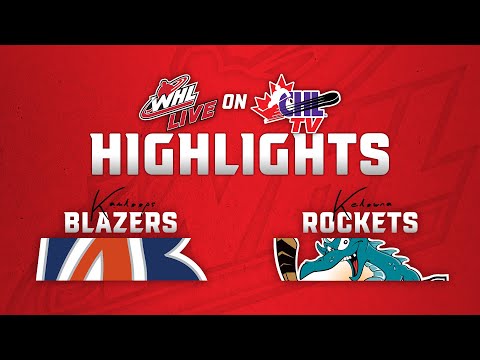 Kamloops Blazers at Kelowna Rockets 3/22 | WHL Highlights 2024-25
