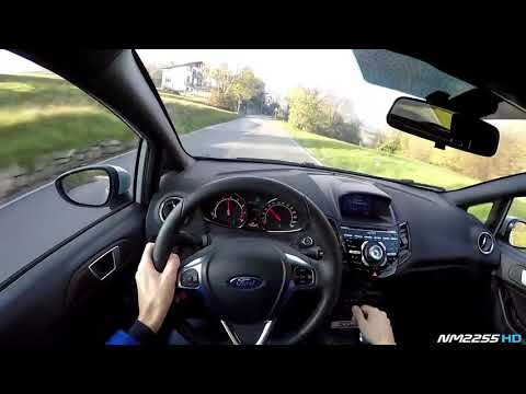 520 2017 Ford Fiesta ST200 POV Drive on Winding Roads   Lovely Engine Sound