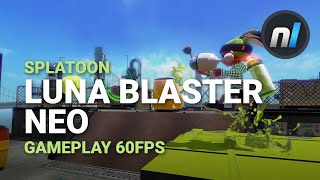 Splatoon Luna Blaster Neo Gameplay Showcase 60fps