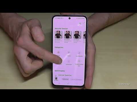 Samsung Galaxy A55 5G: Wie überträgt man Daten auf die SD-Karte?