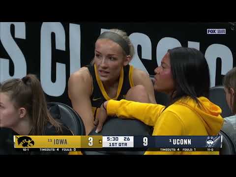 UConn vs Iowa | College Women Basketball Dec 20,2025