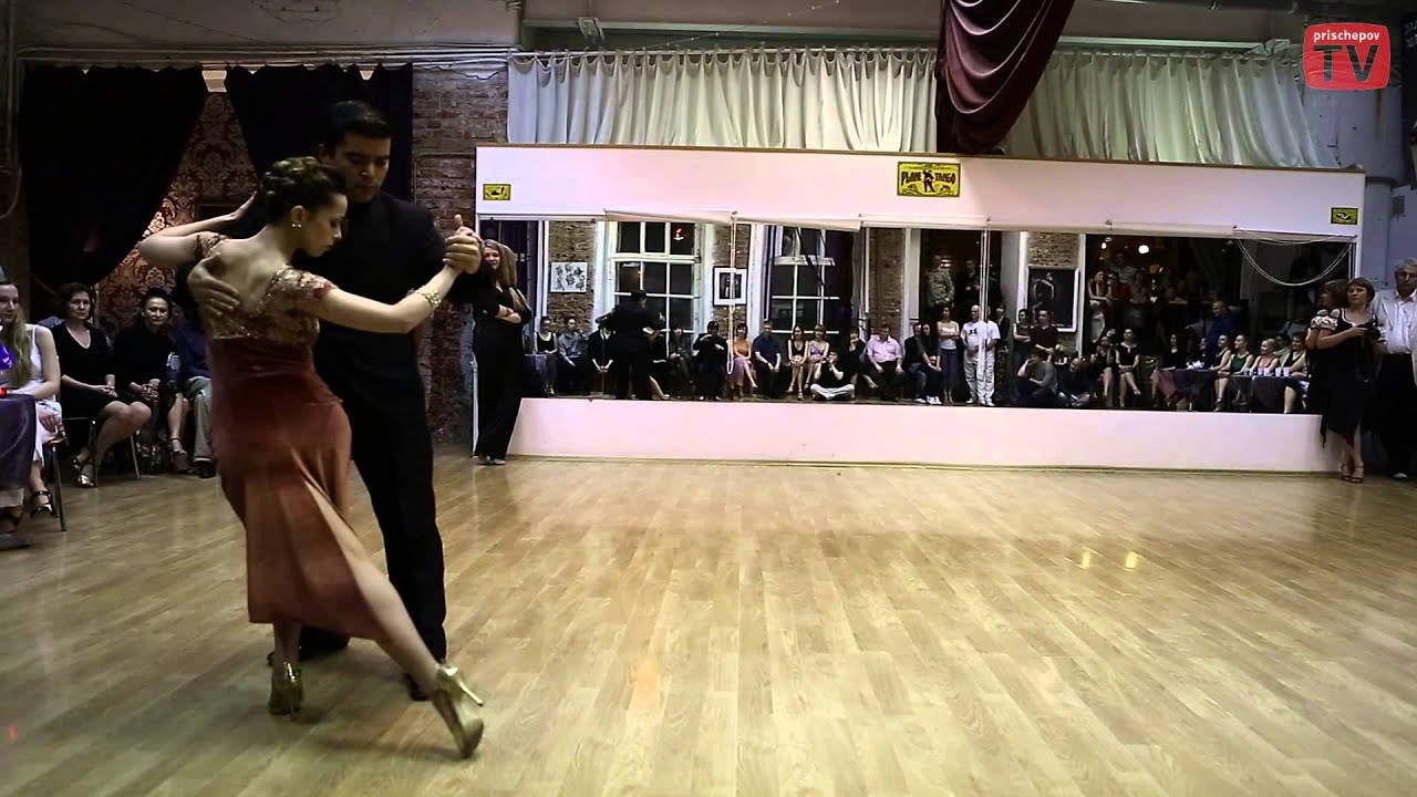 Cristhian Sosa & Maria Noel Sciuto, Russia, Moscow, Milonga "Planetango" 23.03.2013